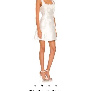 Revolve Elliatt White Floral Mini Dress